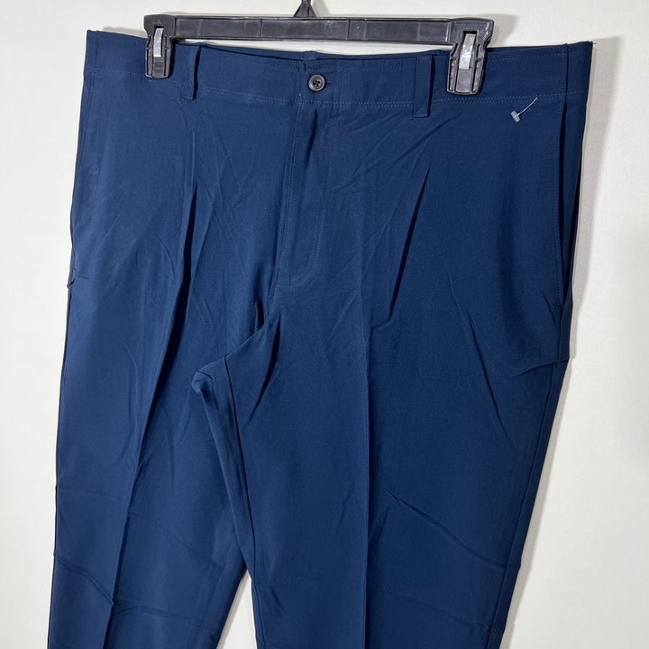 BEN HOGAN STRAIGHT FIT PERFORMANCE PANT WITH STRETCH BLUE COLOUR