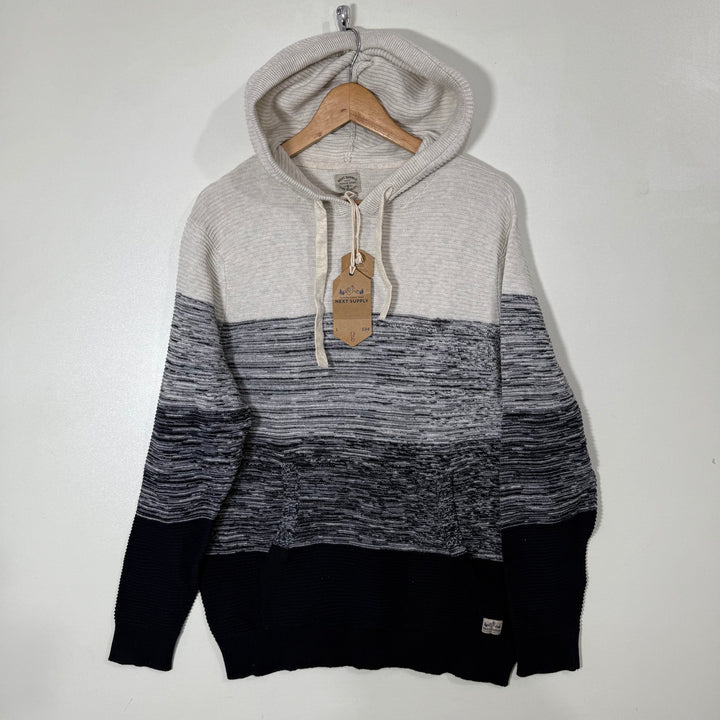 NEXT SUPPLY KNITWEAR COTTON SWEATER BRAND NEW WITH HOOD