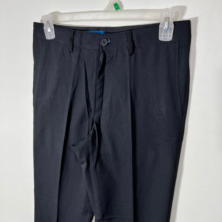 ROUND TREE &YORKE STRAIGHT FIT PERFORMANCE PANT WITH STRETCH BLACK COLOUR