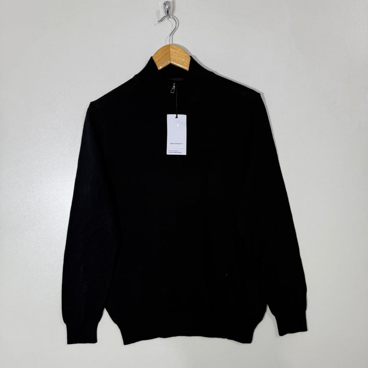 DEVRED LAINE MERINO WOOL HALF ZIP SWEATER BRAND NEW