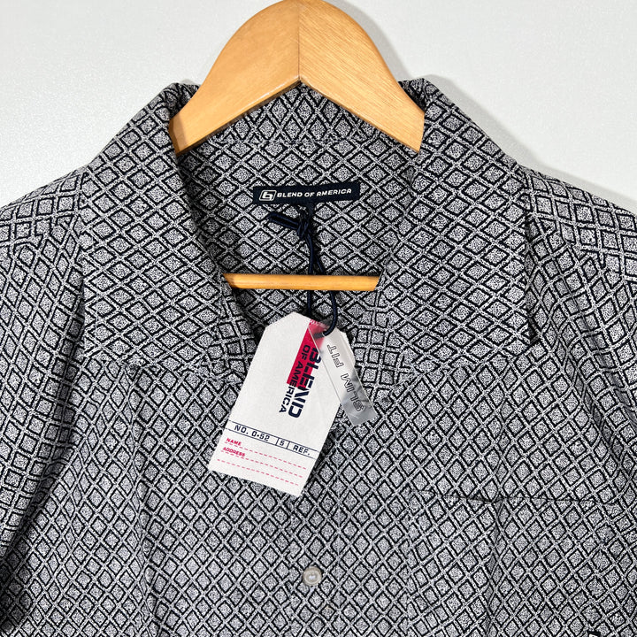 BLEND OF AMERICA HALF SLEEVES COTTON SHIRT