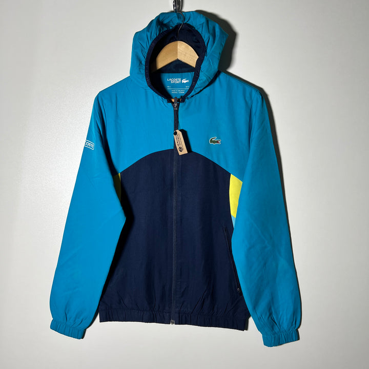 LACOSTE LIGHT WEIGHT PARACHUTE JACKET WITH HOOD