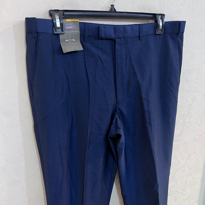 MARKS & SPENCER TAILORED FIT FLAT FRONT FORMAL DRESS PANT BRAND NEW