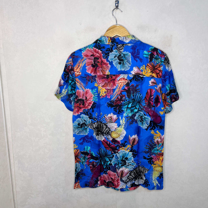 RIVER ISLAND SAFARI COLLAR HAWAI SHIRT - JS BROTHERS 