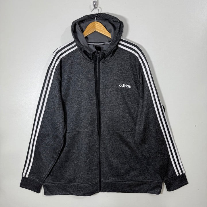 ADIDAS CLIMAWARM SPORT JACKET INNER FLEECE WITH HOOD
