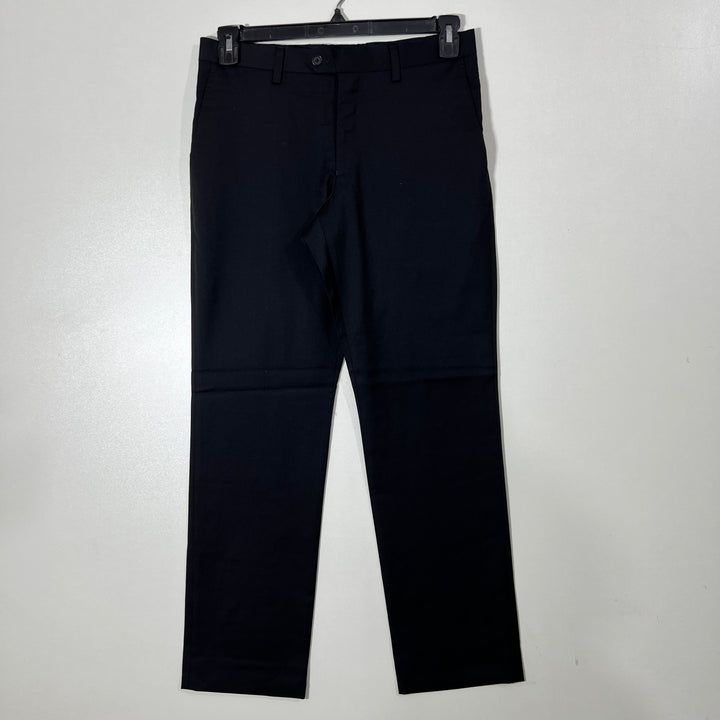 NEXT SIGNATUR STRAIGHT FIT DRESS PANT WITHOUT STRETCH  BLACK COLOUR