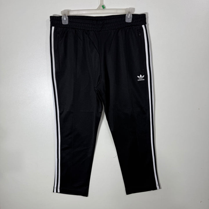 ADIDAS ORIGINALS SPORT TROUSER SIDE ZIP POCKETS BLACK FOLOUR