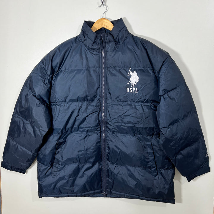 US POLO ASSN PUFFER JACKET INNER FLEECE