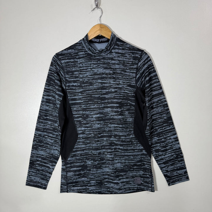 NIKE DRI FIT PRO LONG SLEEVES SPORT COMPRESSION TSHIRT