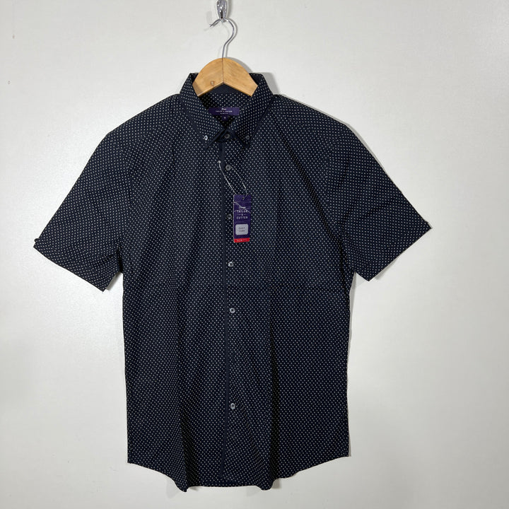 TAILOR & CUTTER BUTTON DOWN HALF SLEEVES SHIRT BRAND NEW