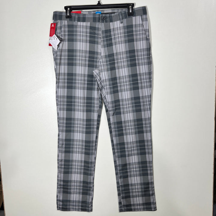 SLAZENGER CHECKERED PERFORMANCE PANT BRAND NEW WITH STRETCH