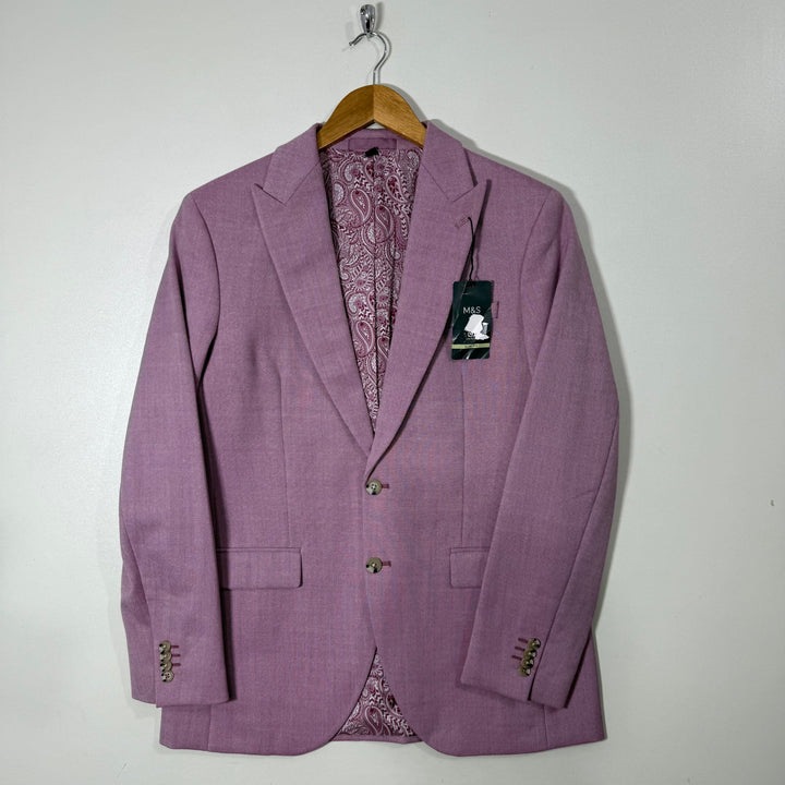 MARKS & SPENCER SLIM FIT WOOL BLEND BLAZER BRAND NEW
