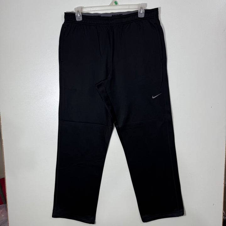 NIKE DRI FIT LOOSE FIT SPORT TROUSER INNER FLEECE BLACK COLOUR