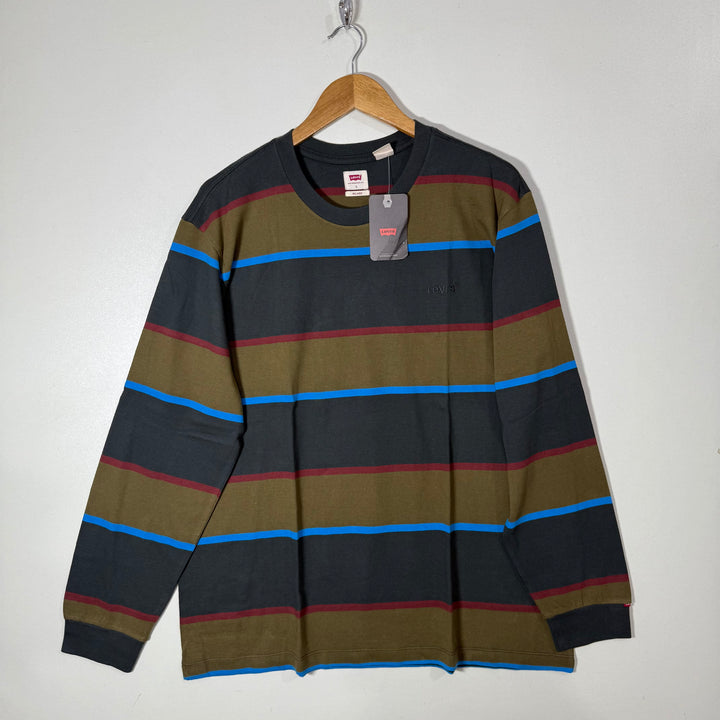 LEVIS LONG SLEEVES COTTON TSHIRT BRAND NEW