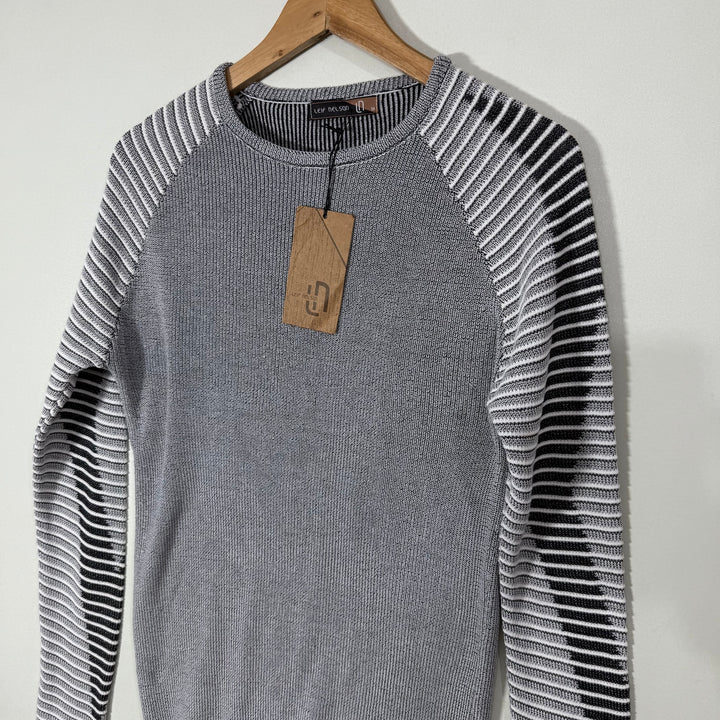 LEIF NELSON KNITWEAR COTTON SWEATER BRAND NEW