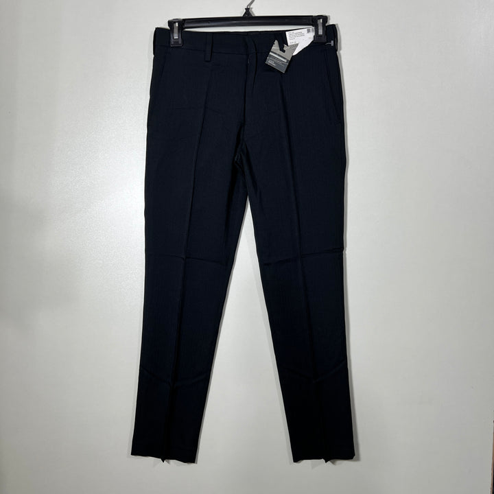LOUIS RAPHAEL DARK GREY SLIM FIT TEXTURE DRESS PANT BRAND NEW WITH STRETCH