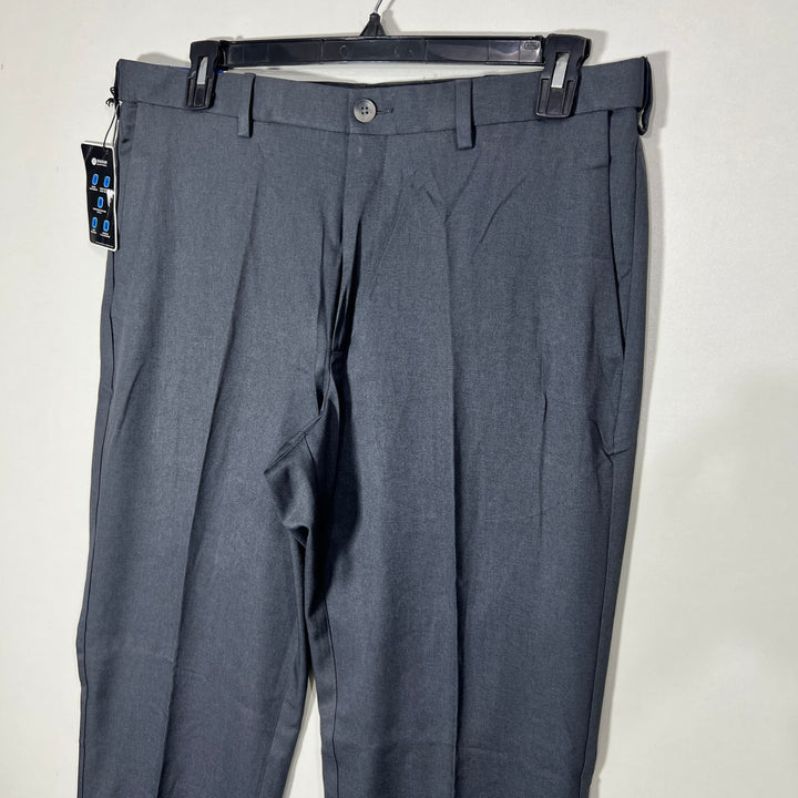 HAGGGAR PREMIUM COOL 18 STRAIGHT FIT SHIRT GRIPPER 4 WAY STRETCH DRESS PANT BRAND NEW
