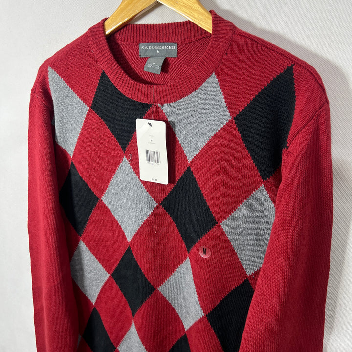 SADDLEBRED COTTON SWEATER BRAND NEW