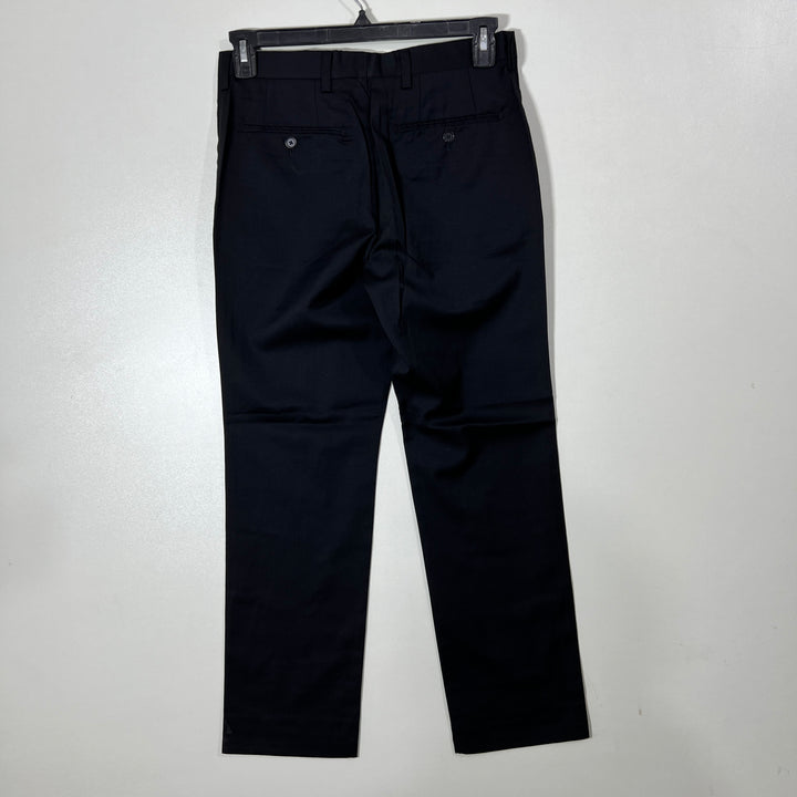 NEXT SIGNATUR STRAIGHT FIT DRESS PANT WITHOUT STRETCH  BLACK COLOUR