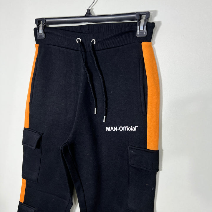 BOOHOOMAN SWEAT CARGO TROUSER INNER FLEECE