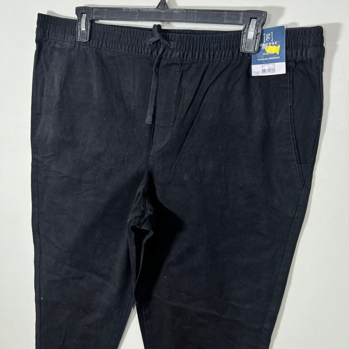 GEORGE COTTON JOGGER PANT BRAND NEW WITH STRETCH BLACK COLOUR