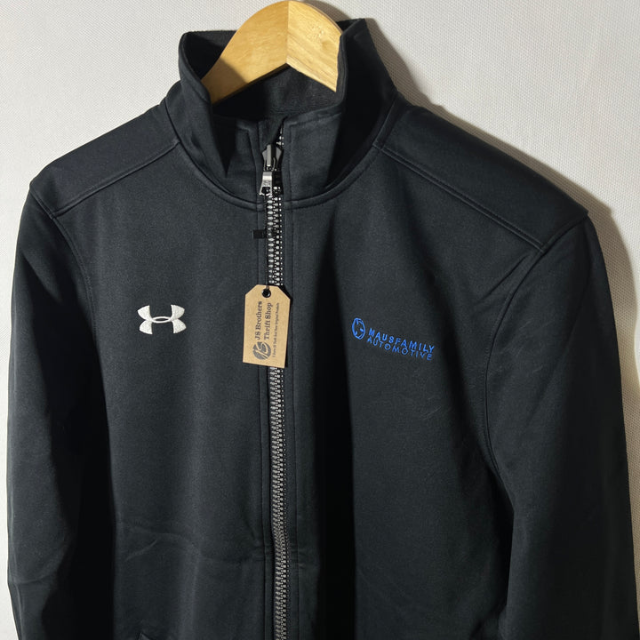 UNDER ARMOUR SOFT SHELL WINDBREAKER JACKET INNER FLEECE