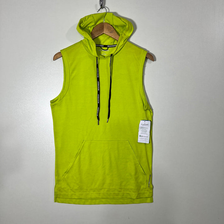 BEACHBODY SPORT SLEEVES LESS BRAND NEW WITH HOOD