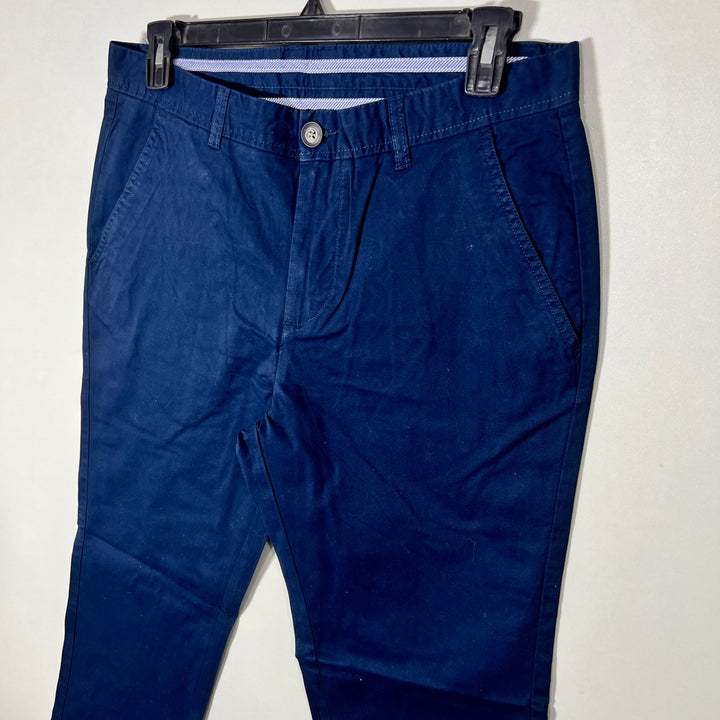 DUNNES SLIM FIT COTTON CHINO PANT WITH STRETCH