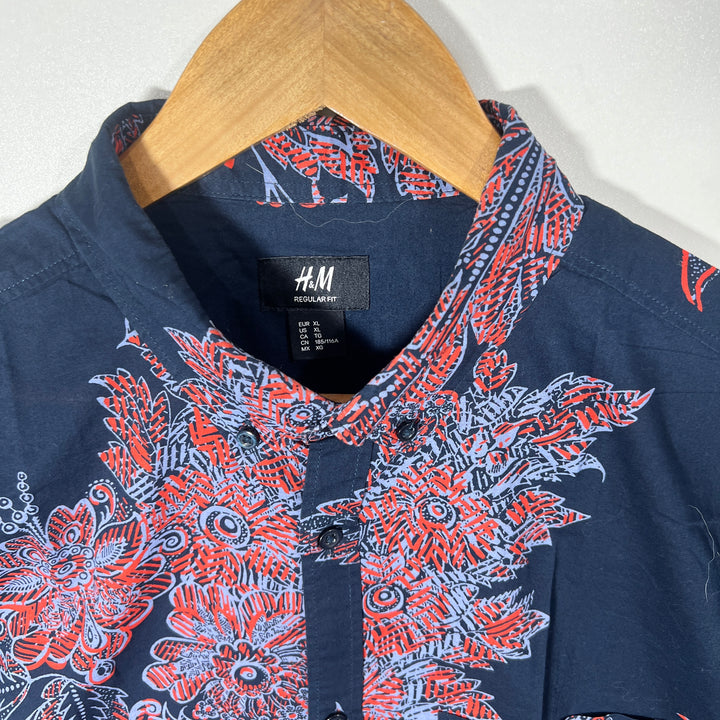 H&M BUTTON DOWN HALF SLEEVES SHIRT
