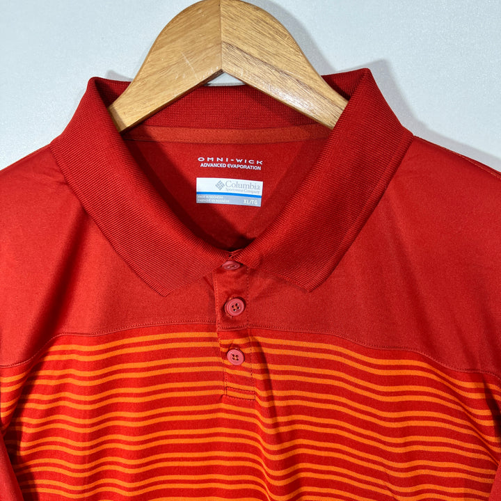 COLUMBIA OMNI WICK SPORT POLO TSHIRT