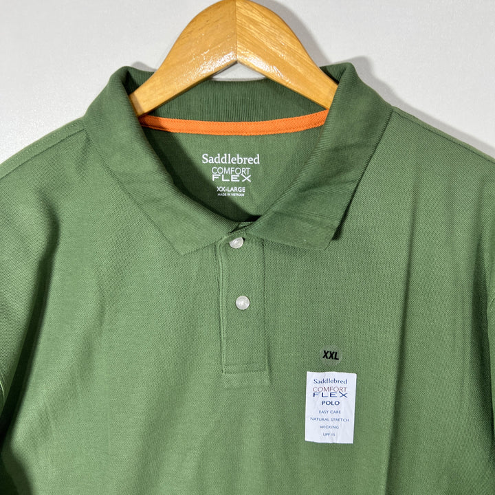 SADDLEBRED COTTON POLO TSHIRT BRAND NEW