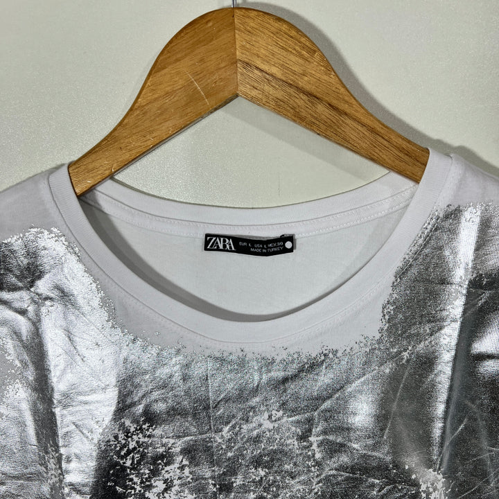ZARA WOMEN COTTON TSHIRT