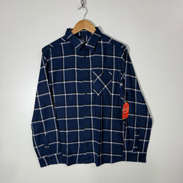 WONDER NATION FLANNEL COTTON CHECKERED SHIRT BRAND NEW