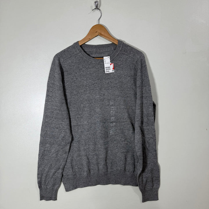 H&M COTTON SWEATER BRAND NEW GREY COLOUR