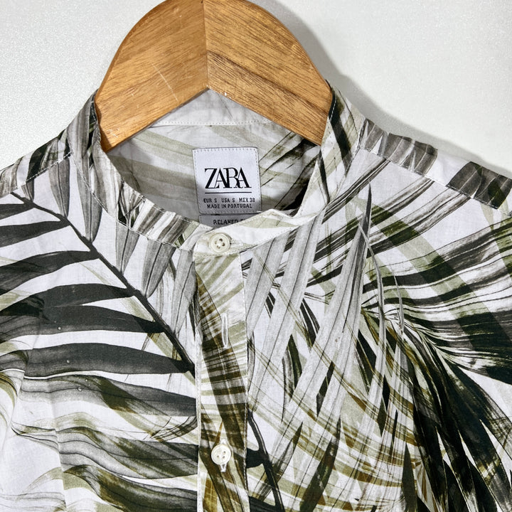 ZARA KURTA COLLAR SHIRT