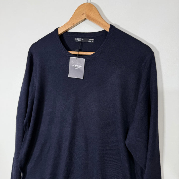 PIAZA ITALIA SOFT TOUCH SWEATER BRAND NEW BLUE COLOUR