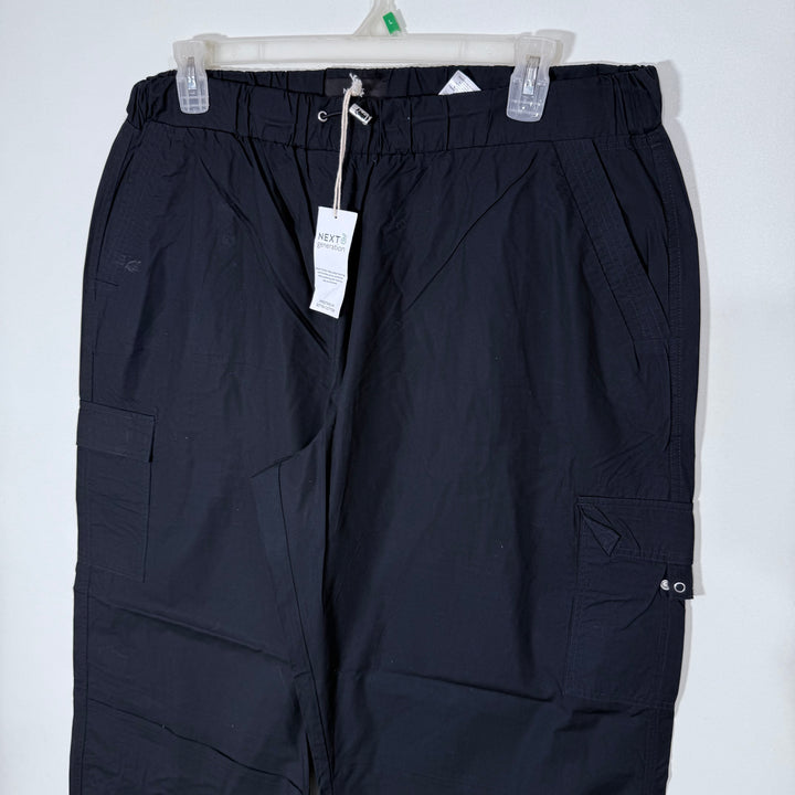 NEXT BAGGY CARGO COTTON TROUSER BRAND NEW BLACK COLOUR