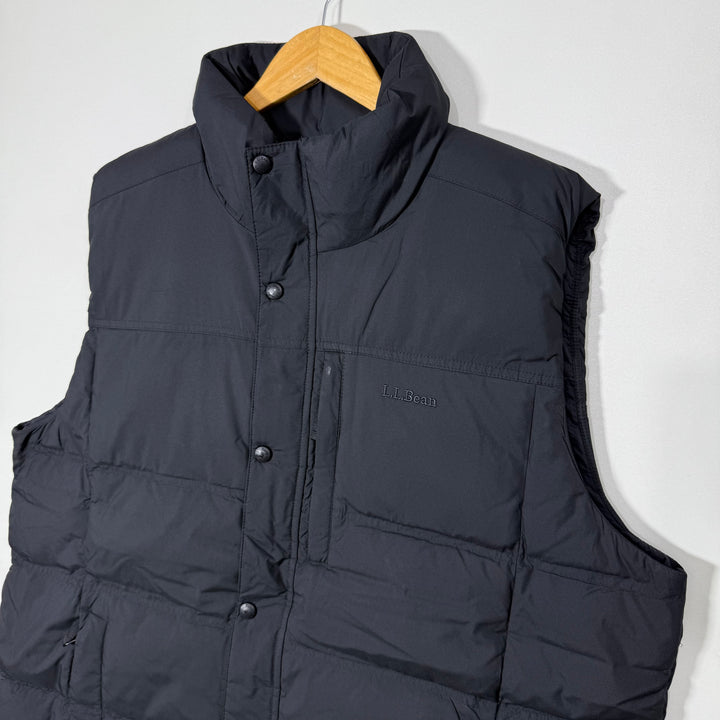 LL BEAN DUCK DOWN PUFFER JACKET BLACK COLOUR