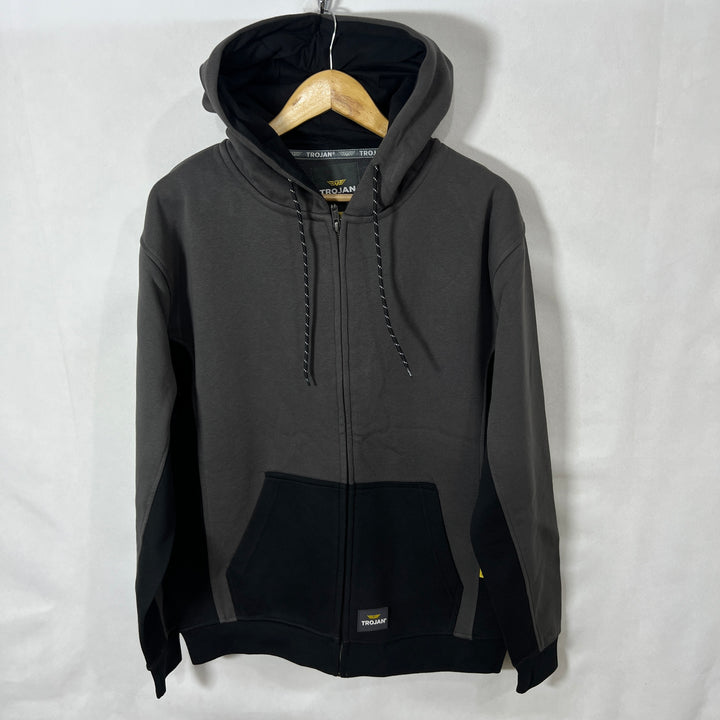 TROJAN SWEAT JACKET INNER FLEECE WITH HOOD