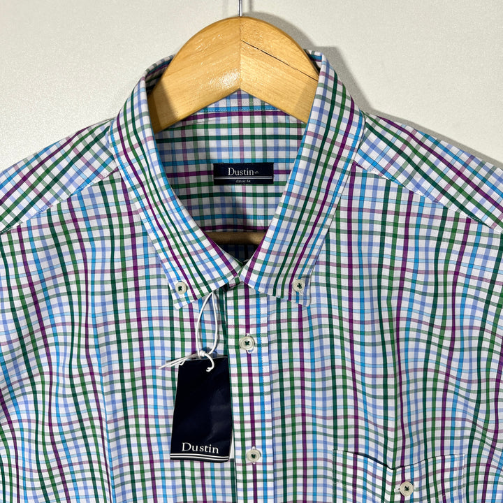 DUSTIN BUTTON DOWN HALF SLEEVES SHIRT BRAND NEW