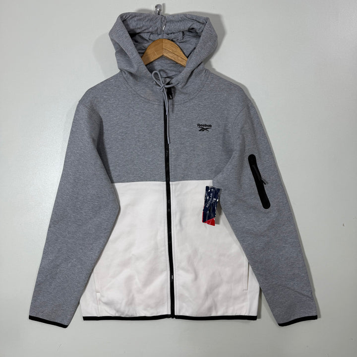 REEBOK TECH FLEECE SWEAT JACKET BRAND NEW WITH HOOD