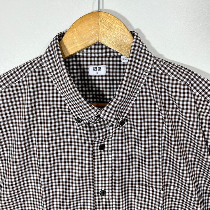 UNIQLO BUTTON DOWN CHECKERED SHIRT