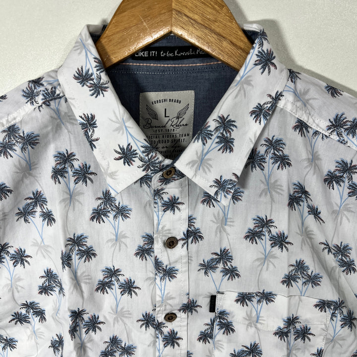 BURNED RIDER HALF SLEEVES SHIRT