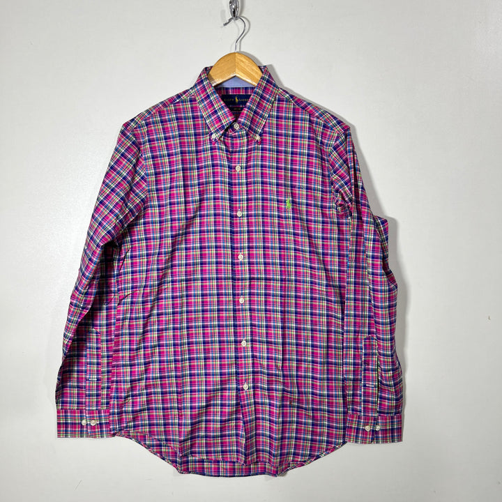 RALPH LAUREN POLO BUTTON DOWN CASUAL COTTON SHIRT