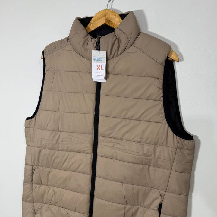 PRIMARK REGULAR FIT SLEEVES LESS PUFFER JACKET BRAND NW