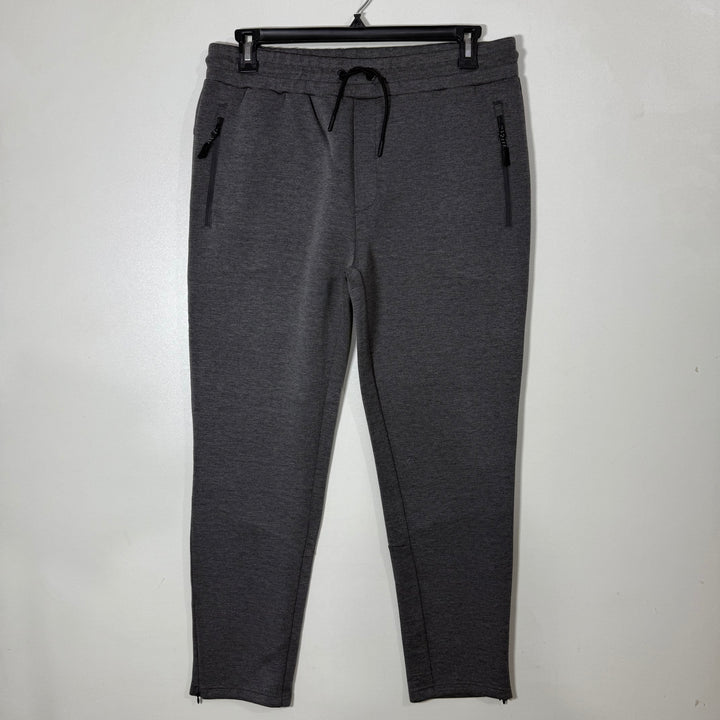GRNCST TECH FLEECE TROUSER WITH SIDE ZIP POCKETS GREY COLOUR