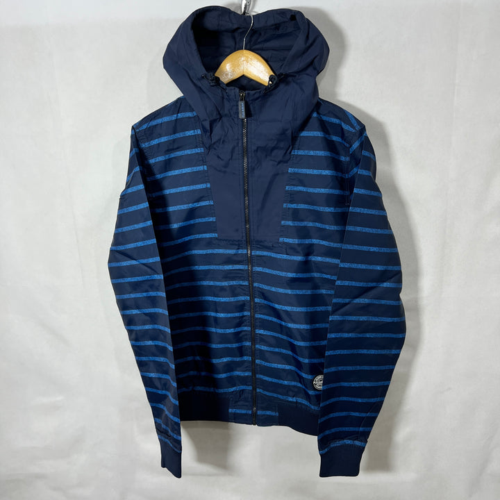 PULL&BEAR PARACHUTE JACKET WITH HOOD