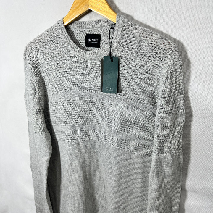 ONLY & SONS KNITWEAR COTTON SWEATER BRAND NEW
