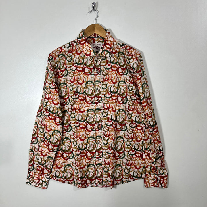 SHAMAT PRINTED CASUAL COTTON SHIRT