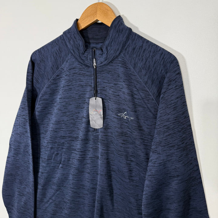 GREG NORMAN HALF ZIP FLEECE PULLOVER BRAND NEW